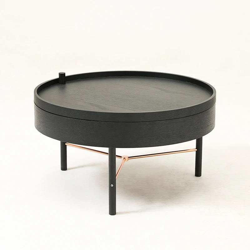 
Modern Ironing Center Dining Folding Console Storage Coffee Table 