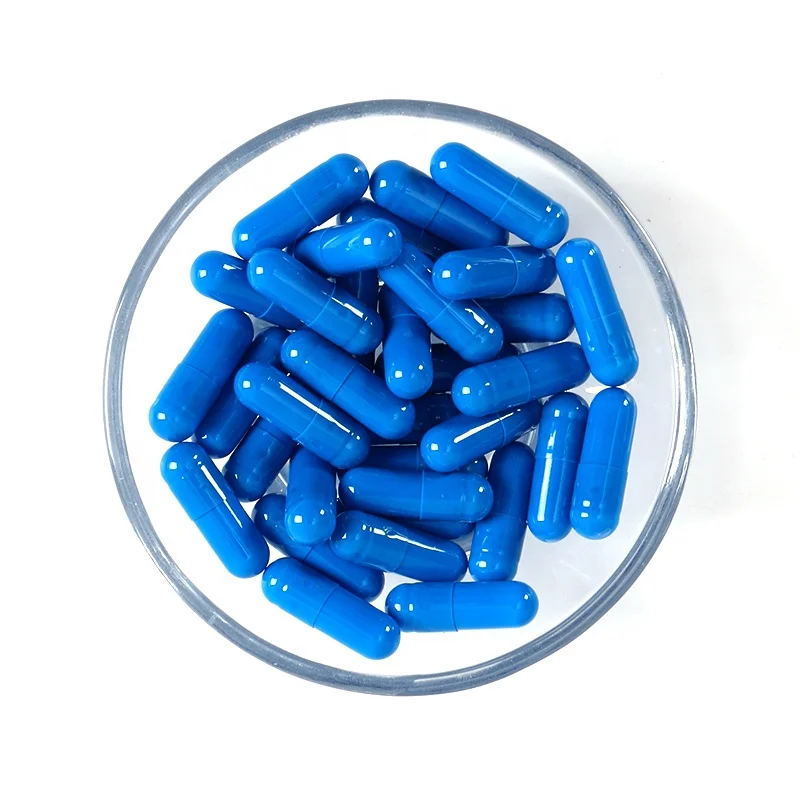 Size 000 High-quality hard vegetable capsules with customized printings