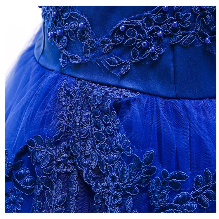 kids ball gowns embroidery lace flower girls party dresses top grade wedding 2019 latest dresses for kids