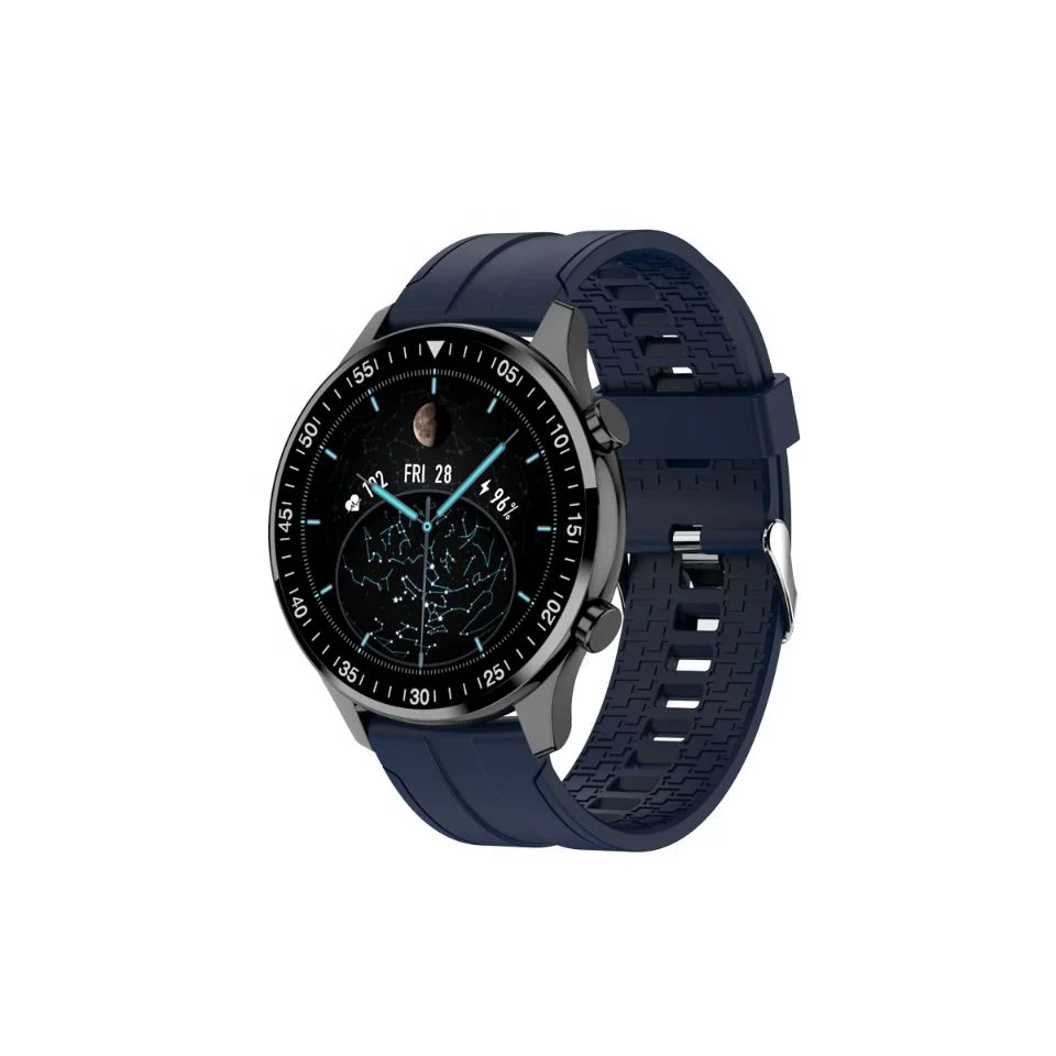 Good quality china smartwatch big memory 4GB connect tws earphones customize watch information push steel stainless watches mens