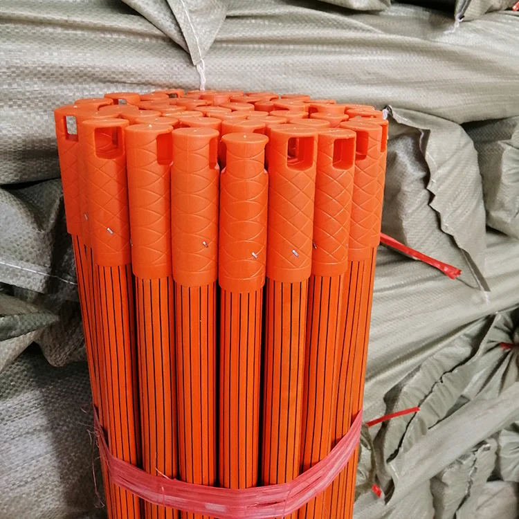 120*2.2cm PVC coated wooden broom stick lined wood handle for broom less than 1 dollar mop stick wooden