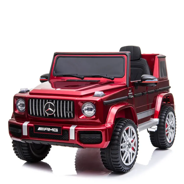 Benz G63 Licensed Hot Sale Toy Car For Kids To Drive Battery Operated 12v Rechargeable Baby Electric Car With Remote