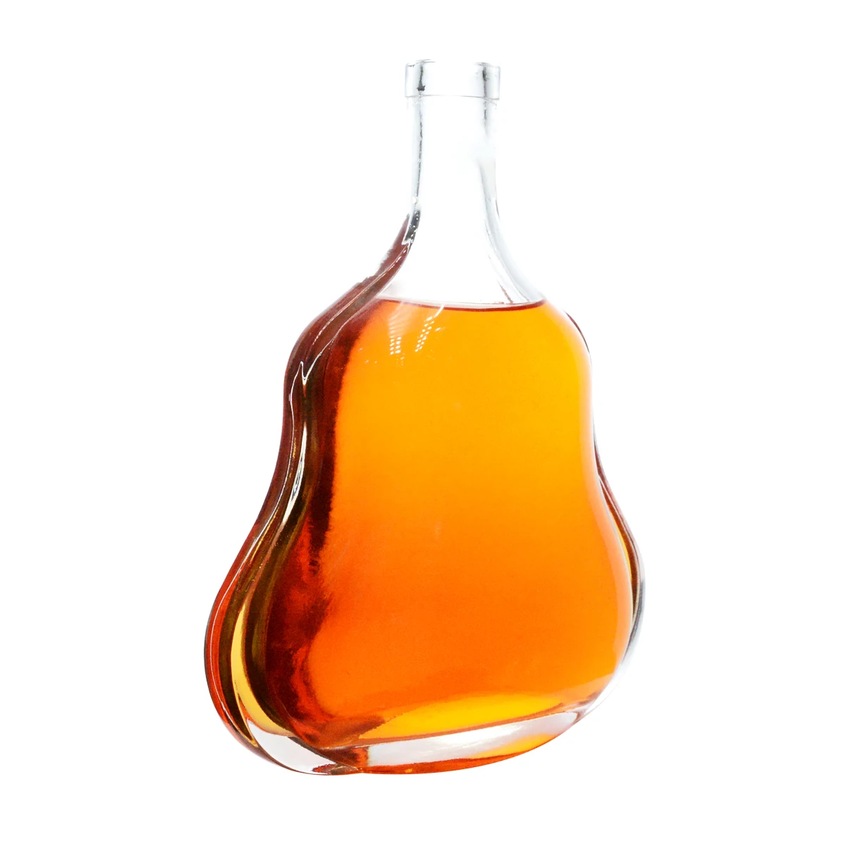 Custom Shape Empty Spirit 500ml 750ml 1 Liter Gin Glass Bottle glass big bottle for wine
