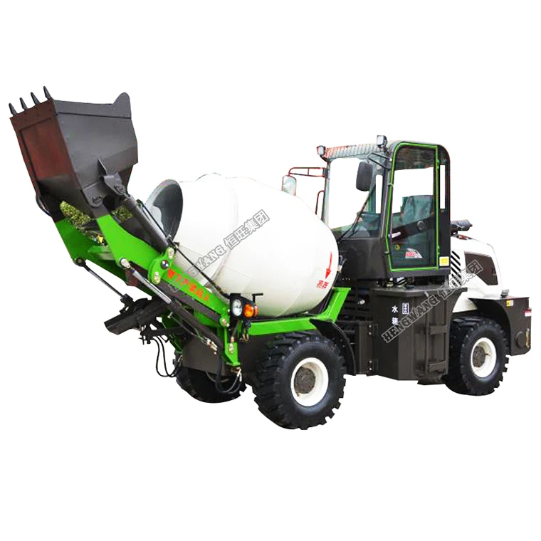 
Automatic feeding Concrete mixer machine self loading concrete mixer truck 