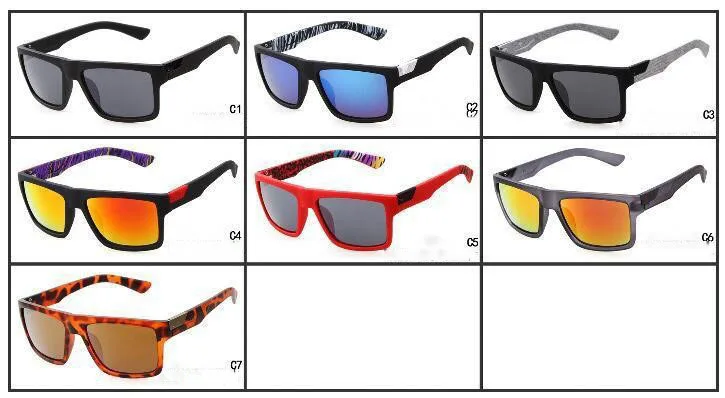 Retro Square Sunglasses Men hot  Brands Designer Reflective Coating Sun Glasses quality UV400 Sunglasses