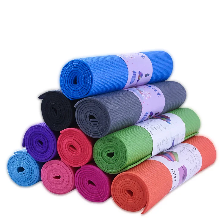 Stable Flexi Roll Gymnastic Exercise Mats Eco Friendly Meditation Yoga Mat 6mm