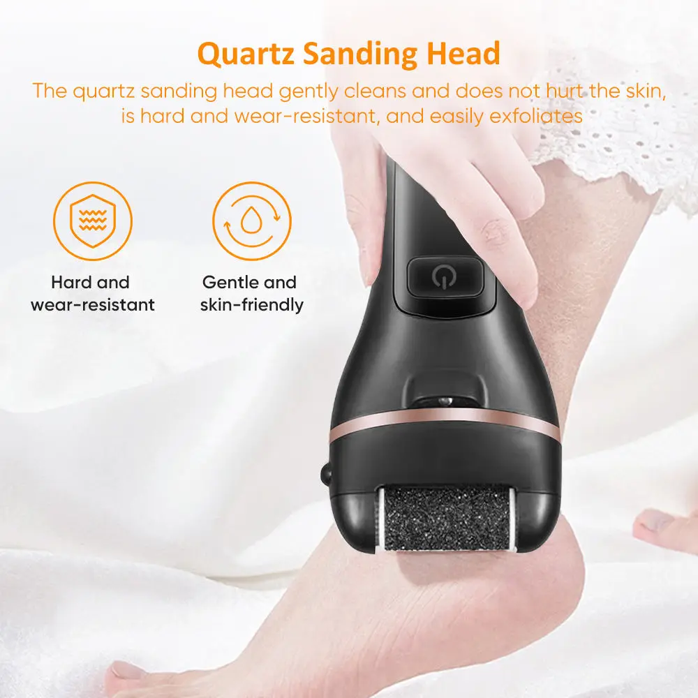 Pedicure foot grinder machine multifunctional electric feet file machine callus remover  2024 scrubber foot file scraper