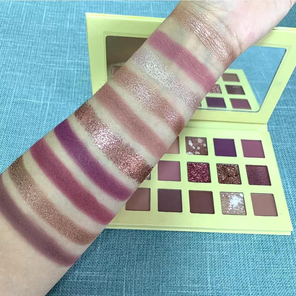 
cheap high quality beauty makeup vender price fall no logo nude custom eyeshadow palette 