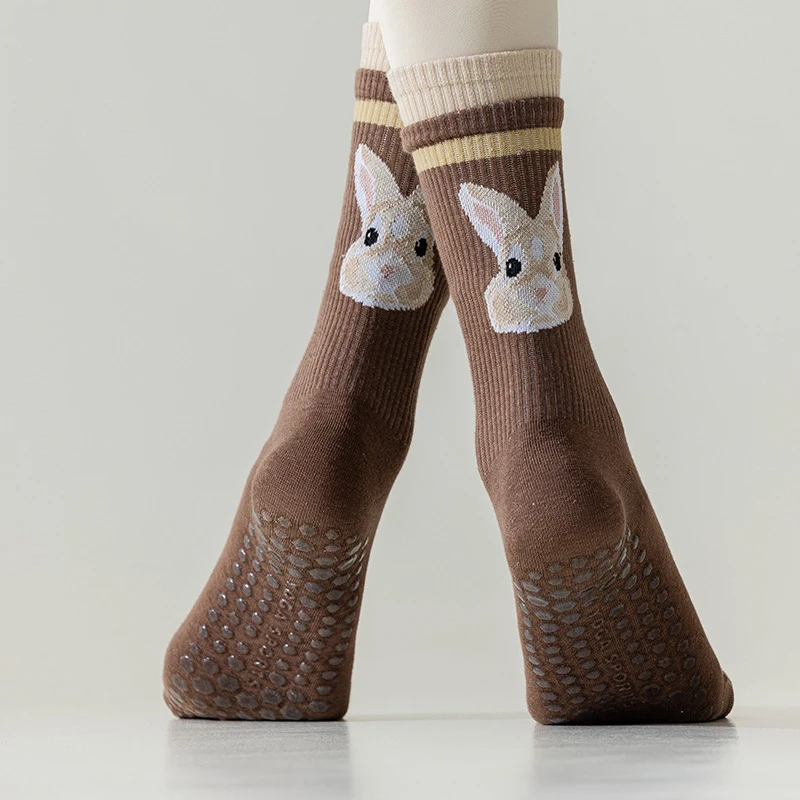 Women Comfort Five-toe Wholesale Anti-Slip Custom Yoga Socks and Grip Gym Floor Sports Toe Socks