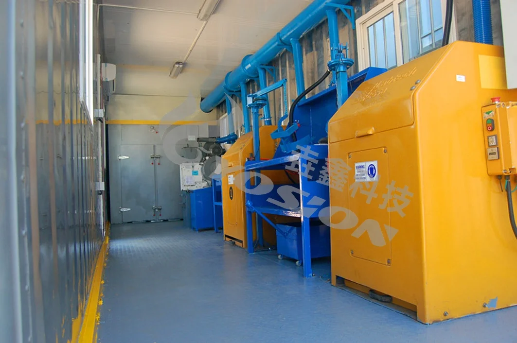 Мобильная лаборатория контейнеров для подготовки образцов