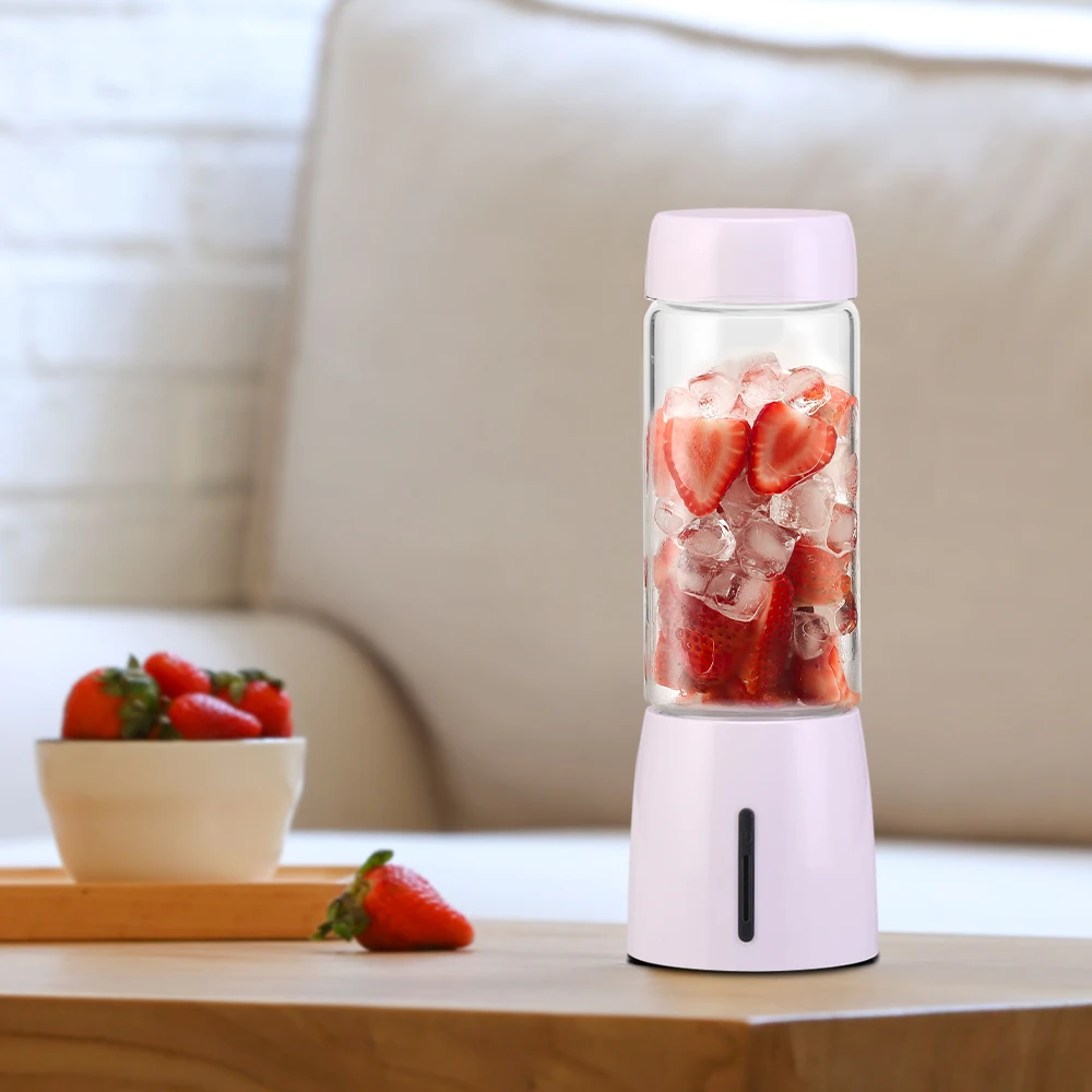 Personal mini blender juicer mixer smoothie maker high borosilicate glass blender portable juicer personal blender