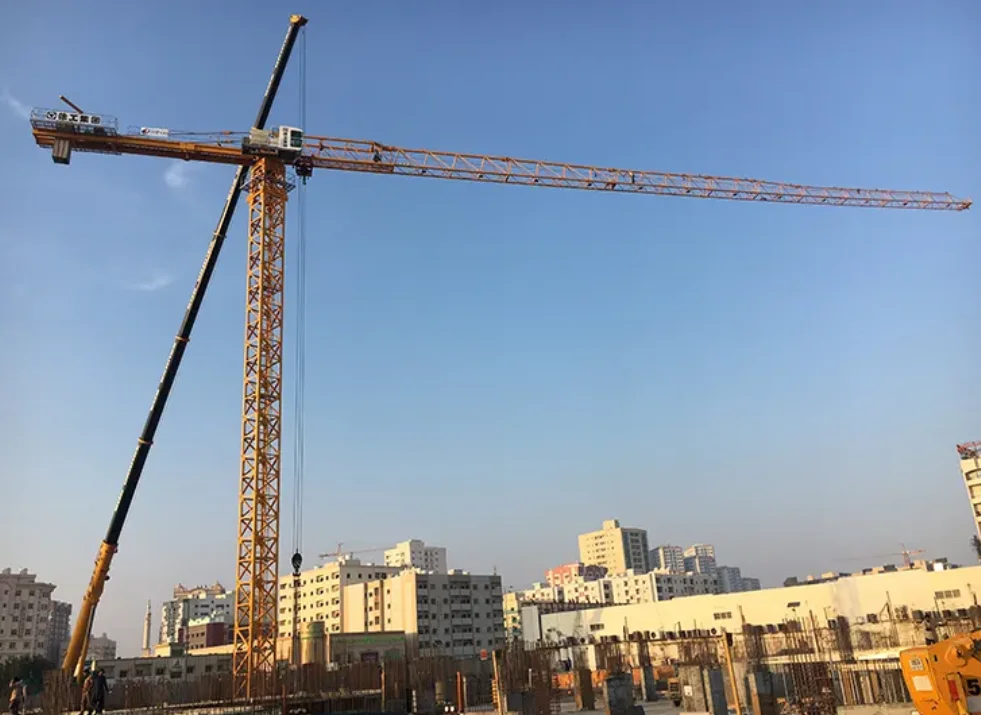 factory price xcm g 63ton topless tower crane XGT1200