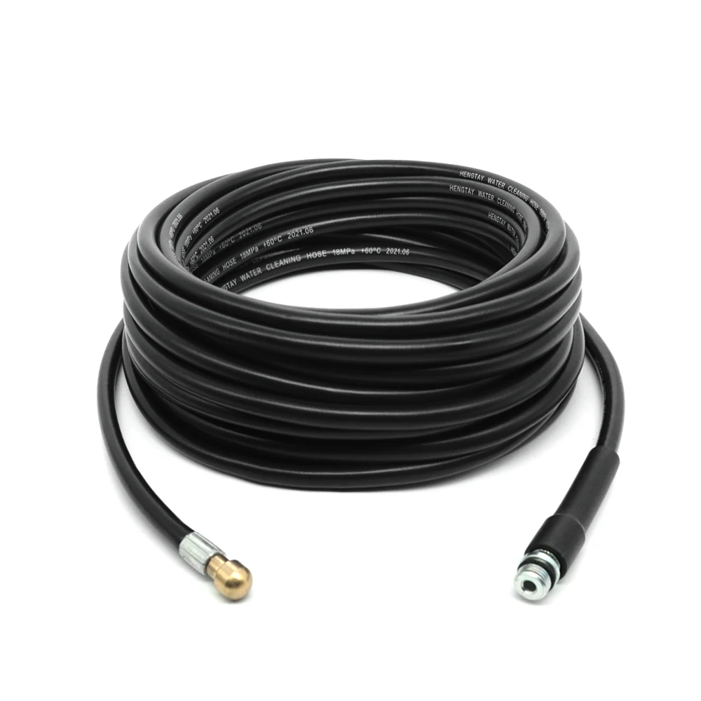 10m Soft PVC High Pressure Washer Pipe Hose With Hose Fittings For Different Brand Of Pressure Washers