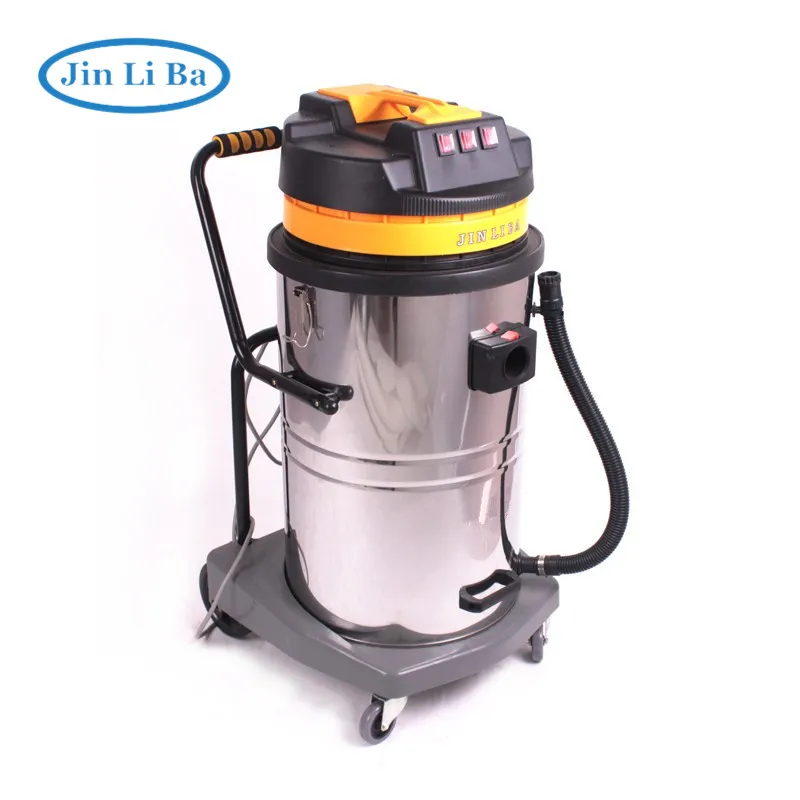 Stainless Steel Upright Cyclonic 80Litre Wet And Dry Vacuum Cleaner