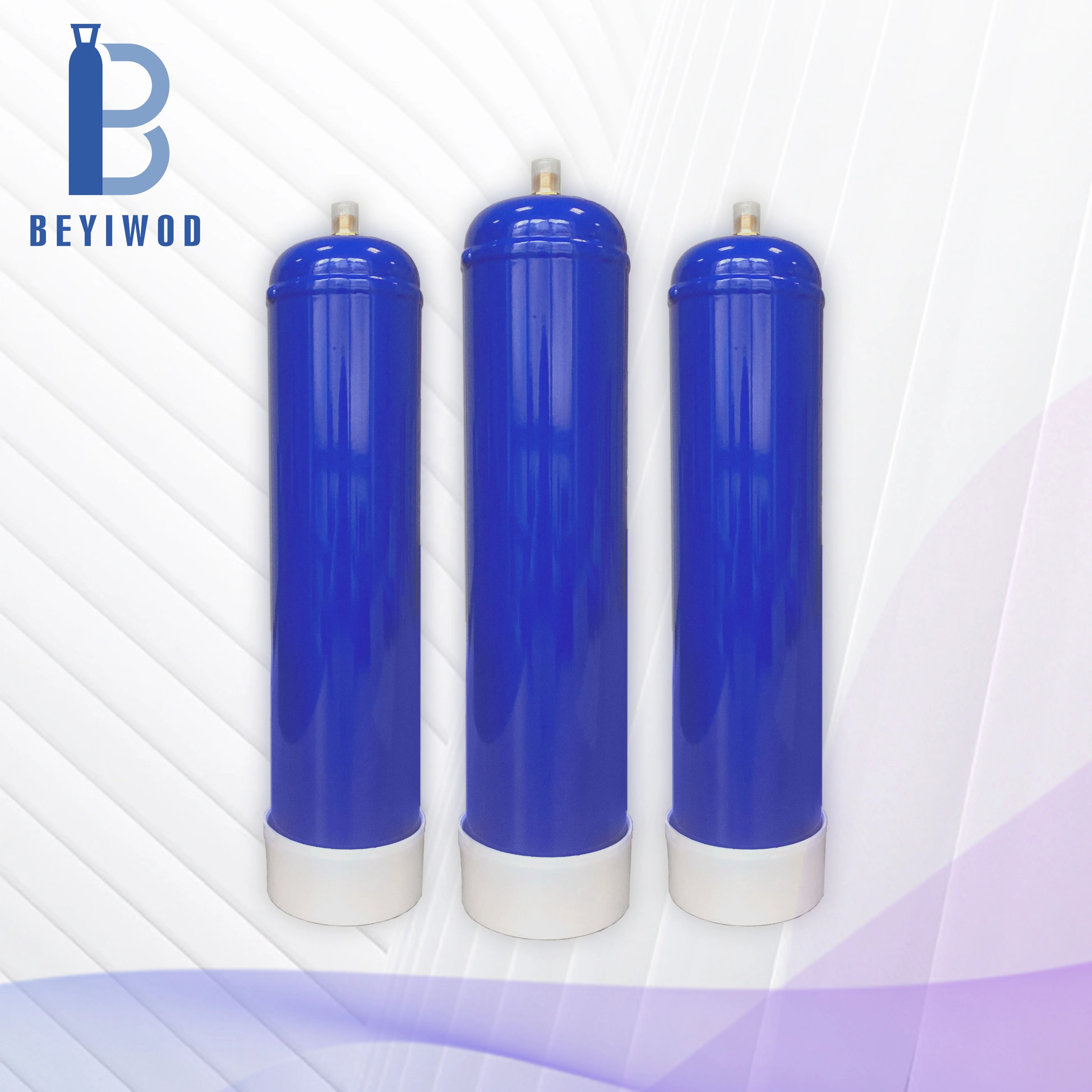 Disposable non-refillable whipped cream  0.95L CO2 Gas cylinder  for sale