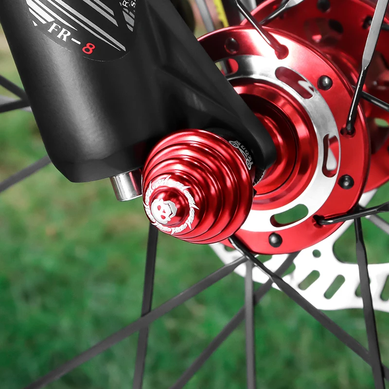 MUQZI Mountain Bike Front Rear Wheels Hub Nut M5 Aluminium Alloy Quick Release Hub Bolt Cycle  Accessories