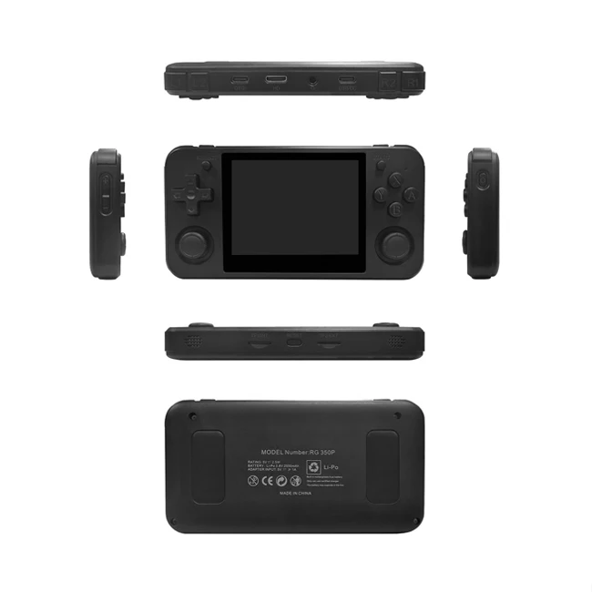 RG350P портативная игровая консоль 3 5 дюймов IPS экран Ретро 32G TF карта 2500 классические портативные