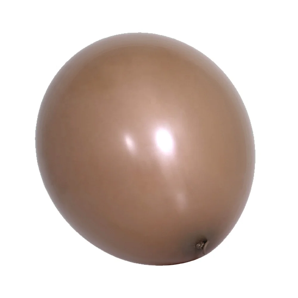 globos al por mayor paquete de globos de 100 pcs 12 pulgadas inflables para oara fiestas thickened Retro coffee latex balloon