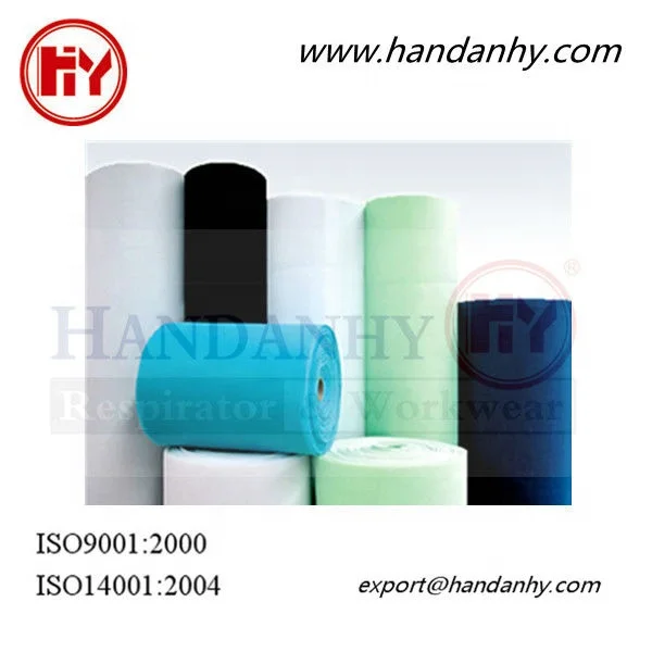 Washable G3, G4 pre-filter media,  Polyester PET needle punch cotton