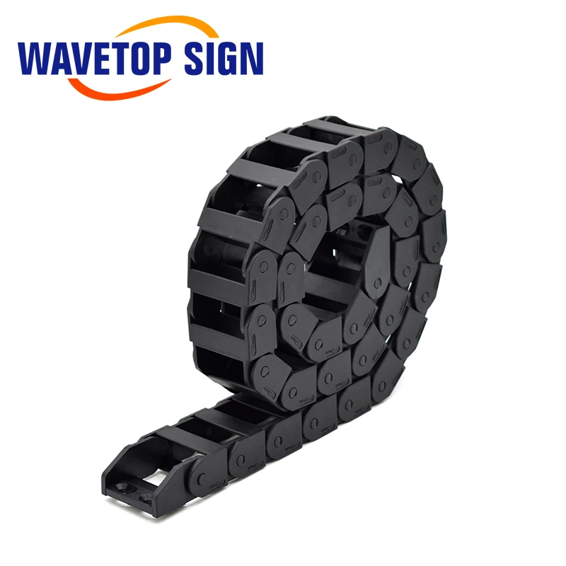Кабельная цепь WaveTopSign 18x25 18x37 15x30 15x20 мм мостовой тип неоткрывающаяся пластиковая буксирная передачи