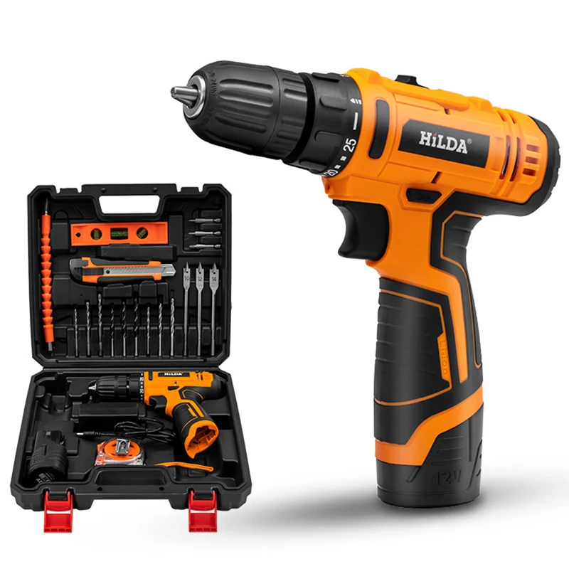 16.8v lithium ion battery cordless impact drill Power Tools Repair Parts Kit Cordless Drill rechargeable lithium battery