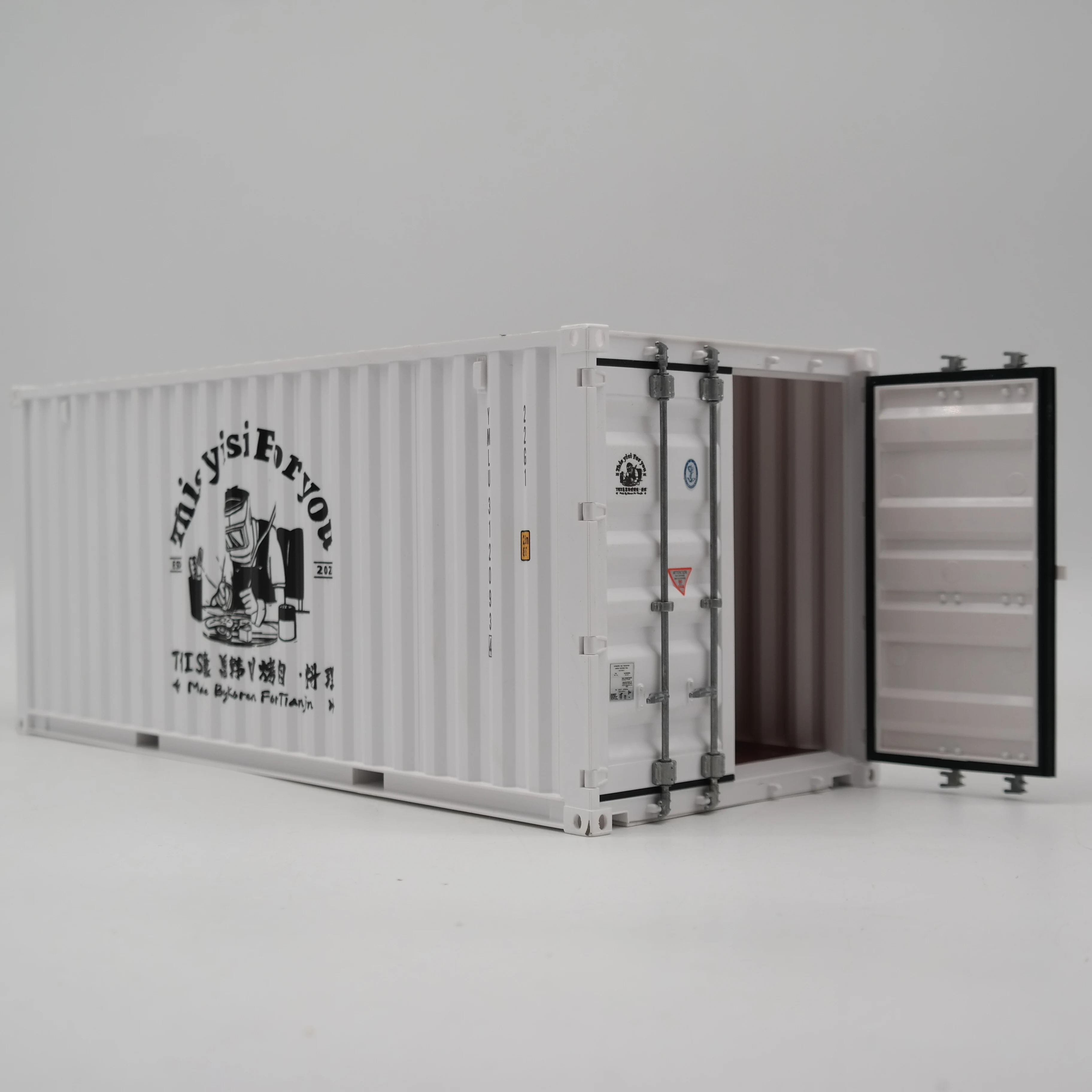 O.A.S Container Model Factory Customized Scale1:20 Plastic Crafts Shipping Boxes     ESTD Container Model
