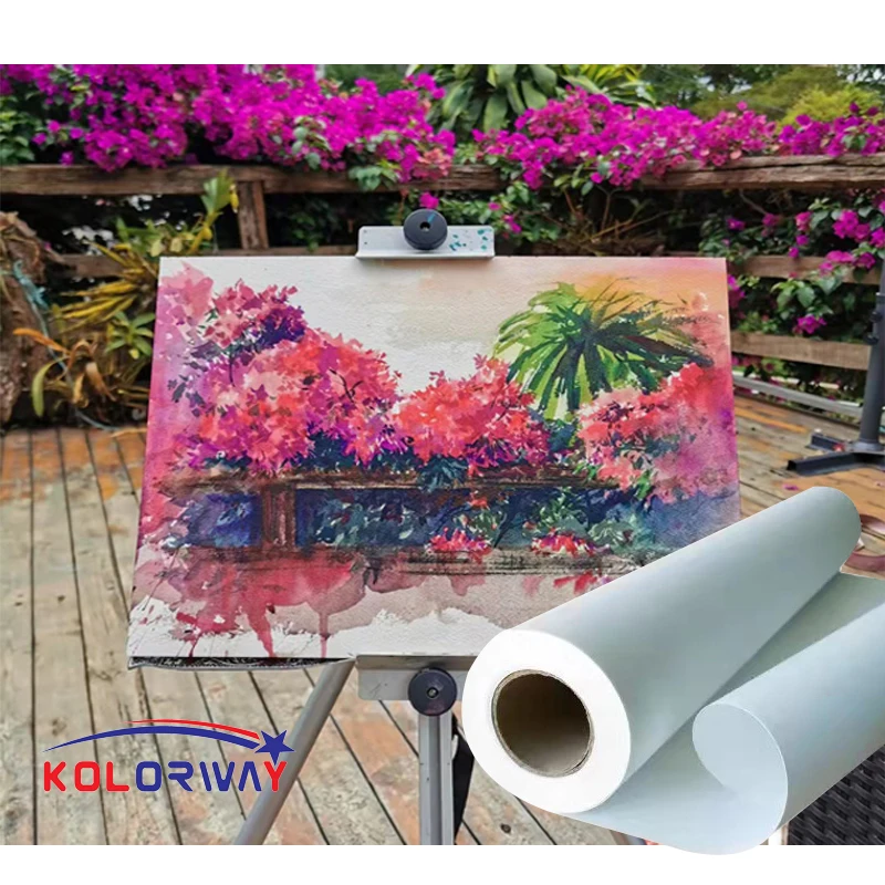 Wholesale Linen Blend Unprimed Blank Art Canvas High Quality Oil Painting Linen Fabric Canvases