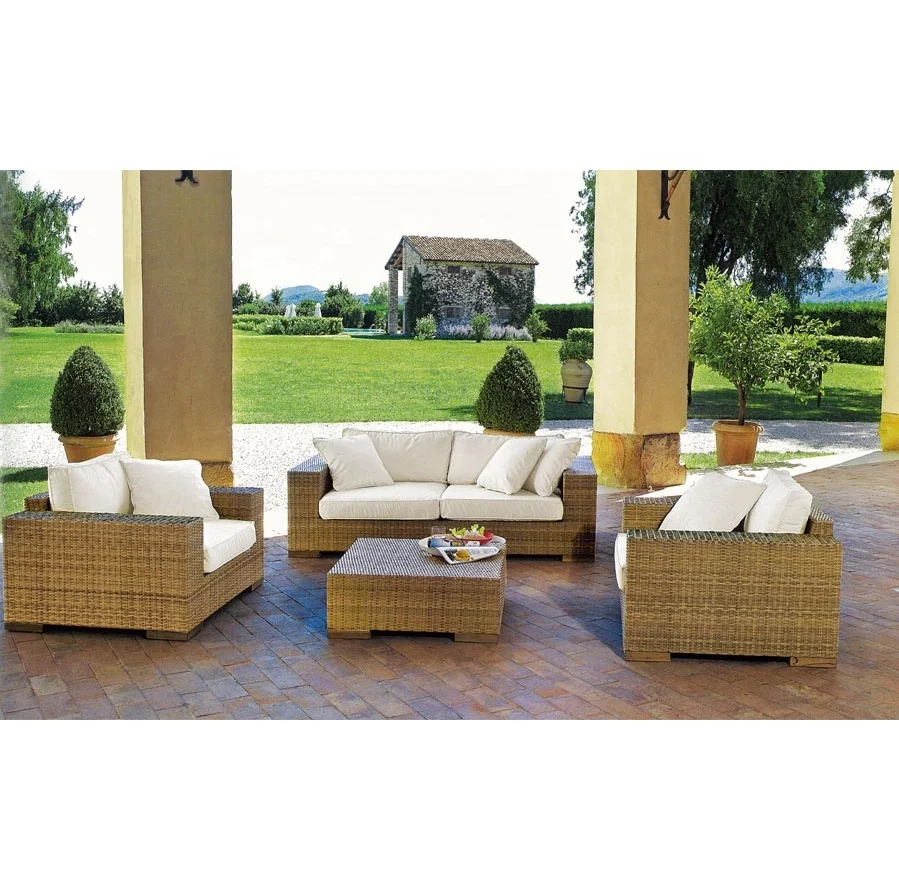 Audu Garden Set California Wicker Furniture