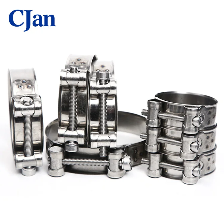 Safety clamp SS316 EN14420/DIN 2817 stainless steel clamp Bolts Clamps