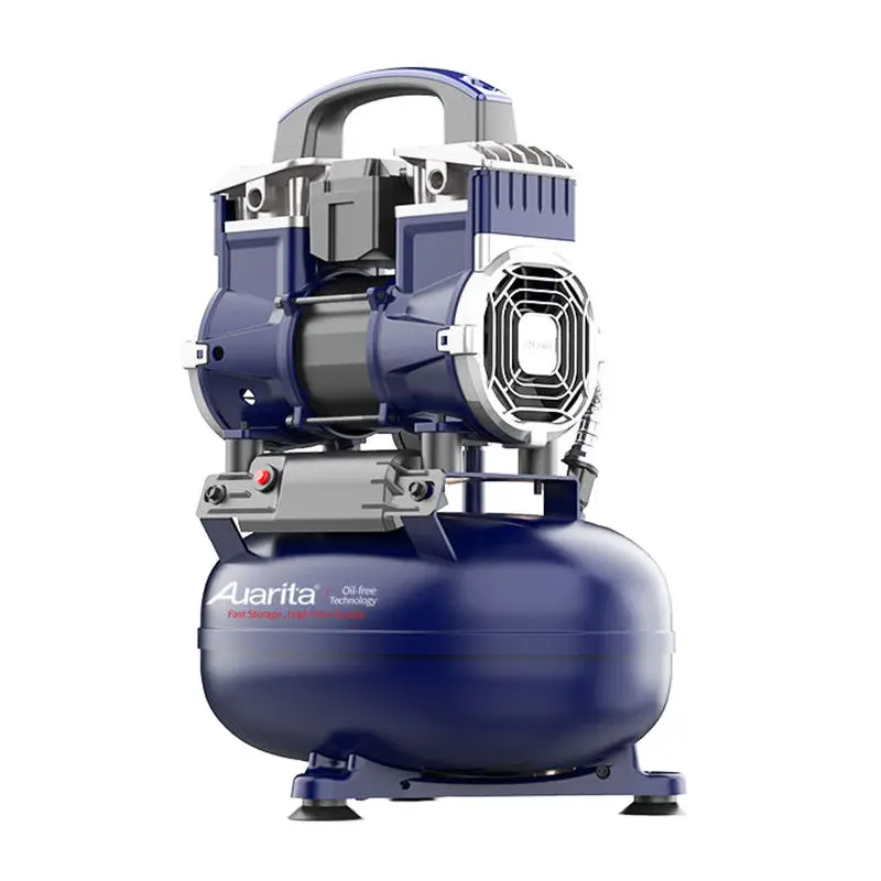 Auarita Compresore Air Portable Electric 110V 10 Litre Silence 10 Liters Oil Free Oil-Free Air Compressor