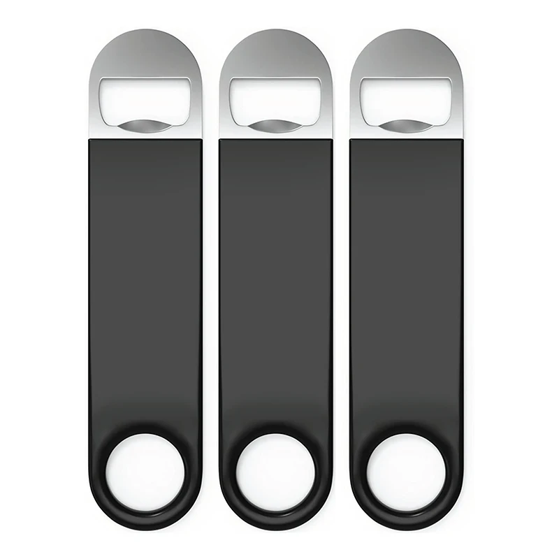 Рекламный плоский штопор из нержавеющей стали