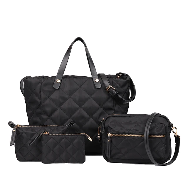 Hot Selling Handbag Shoulder Handbag Set with 5 pieces For Women made in China hand bags with high quality