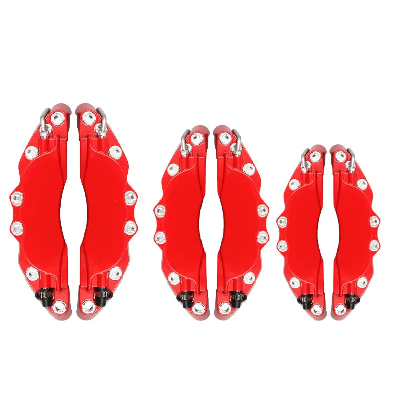 Brake Calipers Cover Aluminum Alloy Car Parts Accessories Brake Abalone Cover Metal Brake Calipers Cover Universal