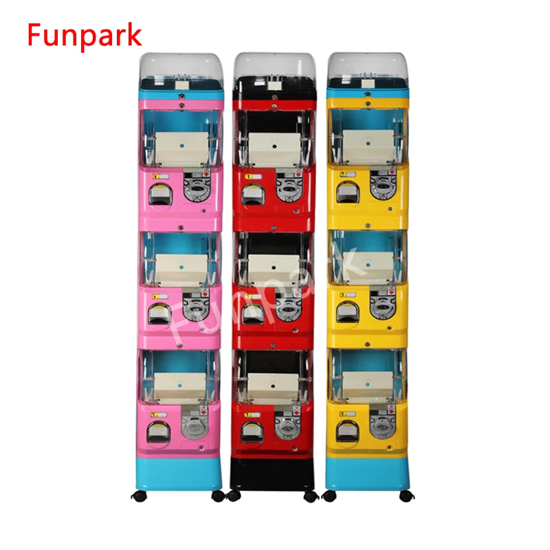 Manufacture Coin Operated Game Machine Factory Wholesale Small Gacha Machine Mini Twisted Egg Gachapon Gashapon Vending Machine