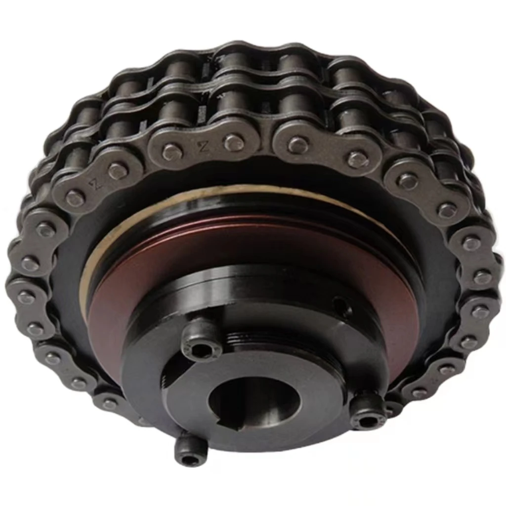 Friction Torque Limiter Shaft Coupling TC14-15 Flexible Roller Chain Shaft  for Machine Tool Transmission Device