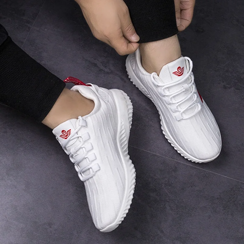 new style flyknit sport shoe man sneakers manufacturers china sneaker running sport shoes man