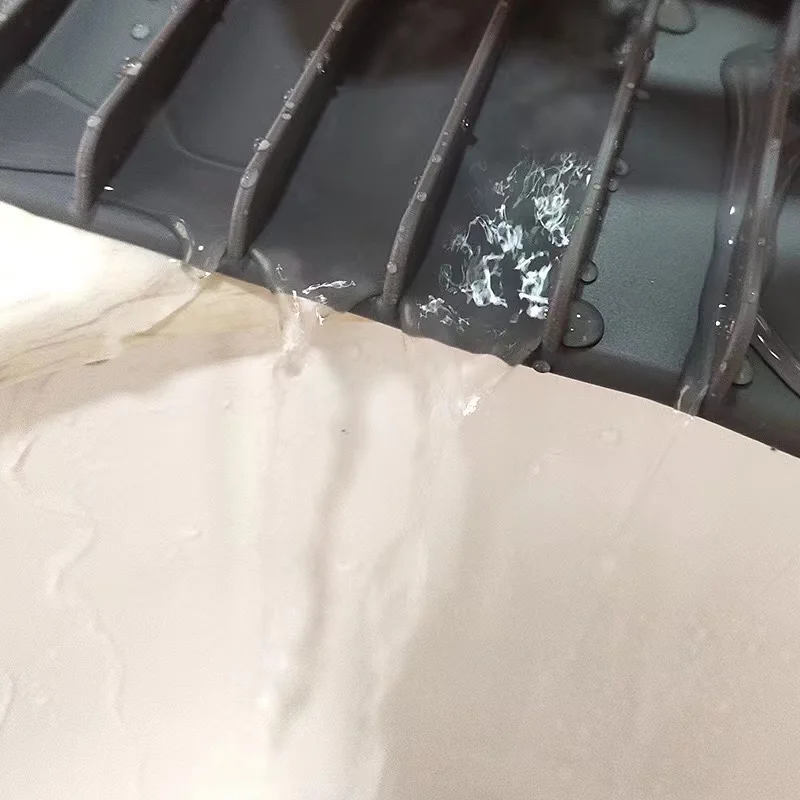 Sink Splash Guard Mat for Kitchen Sink Countertop Protection Faucet Handle Drain Tray for Restroom and RV Kitchen Sink