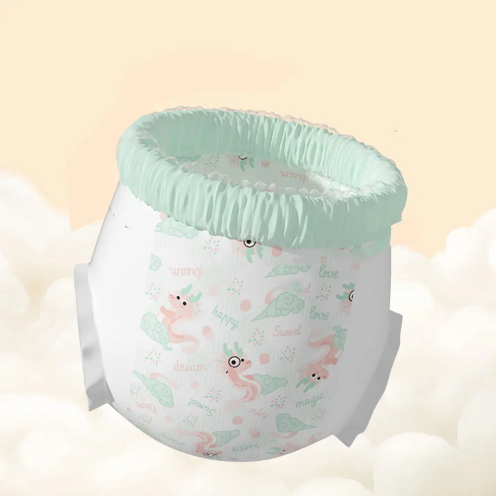 Little Angel Custom Production Soft Love Pull Ups Grade a Cotton Disposable Diapers Free Shipping for Wholesale Baby Use