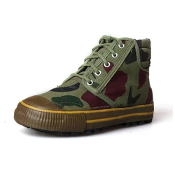 3539 High Cut Anti-slip Camo Army Training Farming Work Rubber Shose