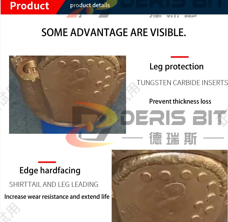 12 1/4 inch tricone drill bits IADC 537 637 for water oil mining well  hard rock drilling tools