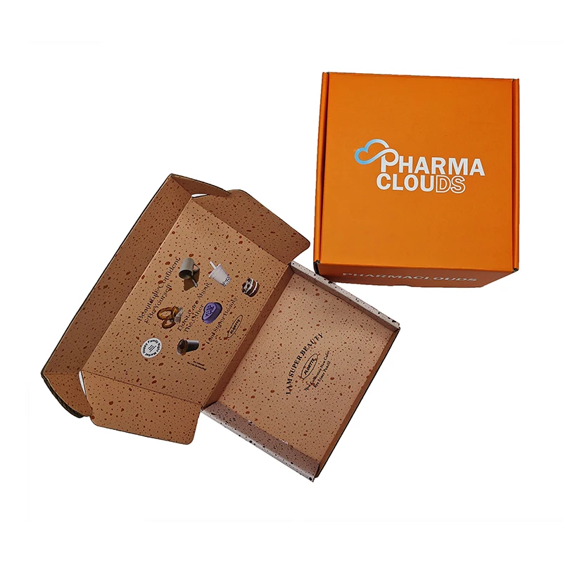 Wholesale Custom Gift Corrugated Mailing Box Packaging Delivery With Logo Printing