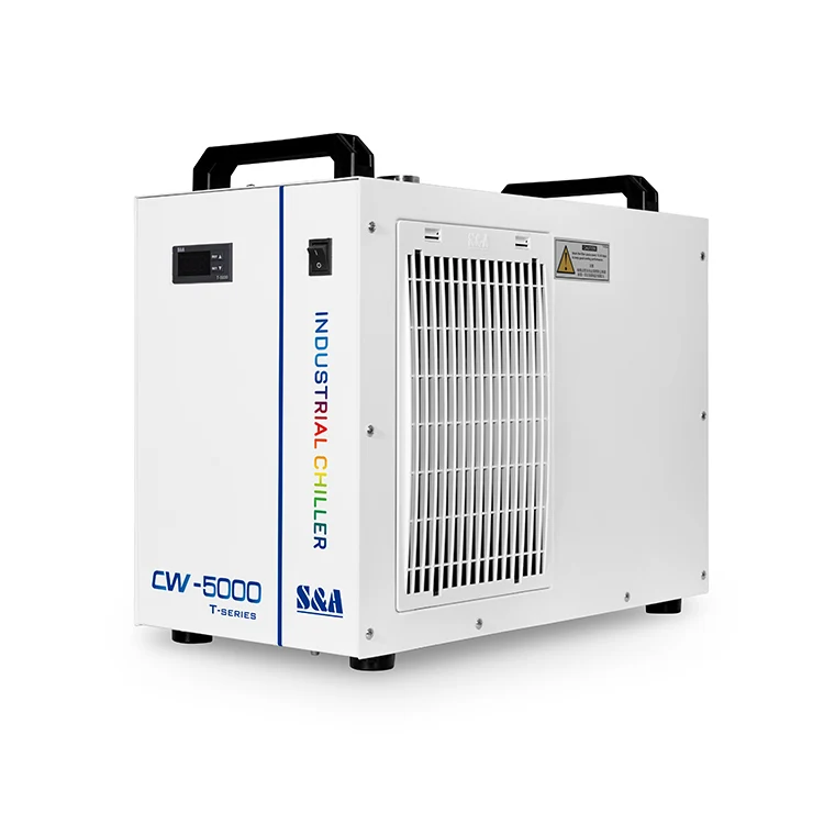 S&A CW-5000TG Cooling Equipment Mini Industrial Air Cooled CO2 Laser Water Cooling Chiller