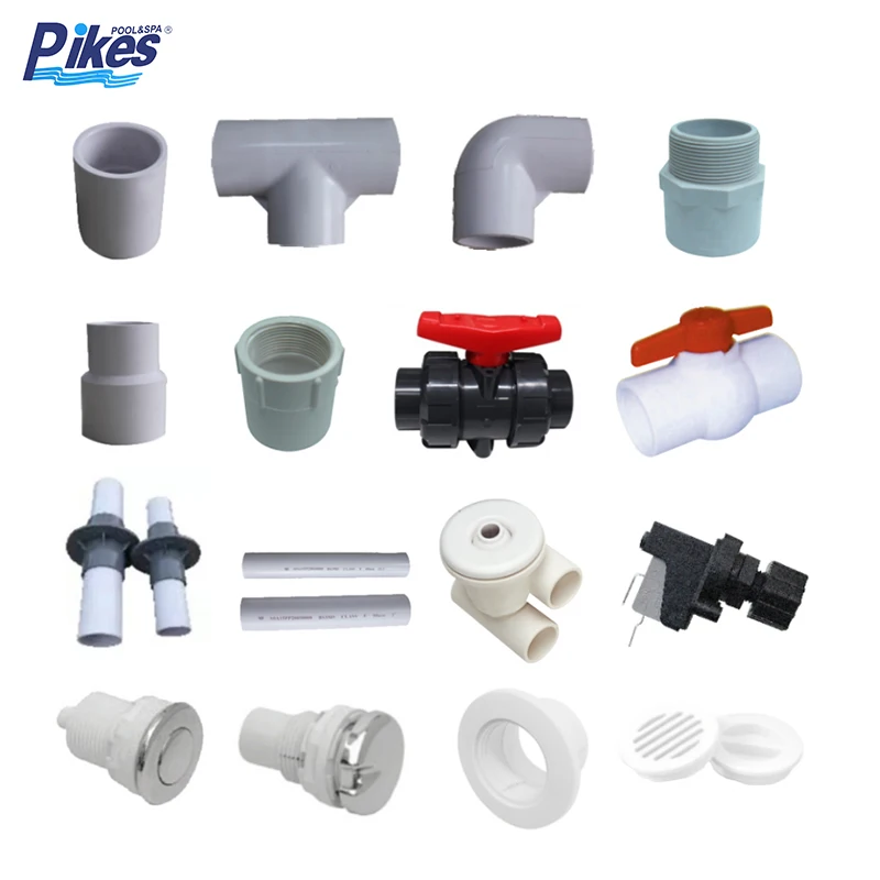 Wholesale All Sorts of Swimming Pool Plastic Accessories Pool Building Cheap Return and Outlet Pool Fittings