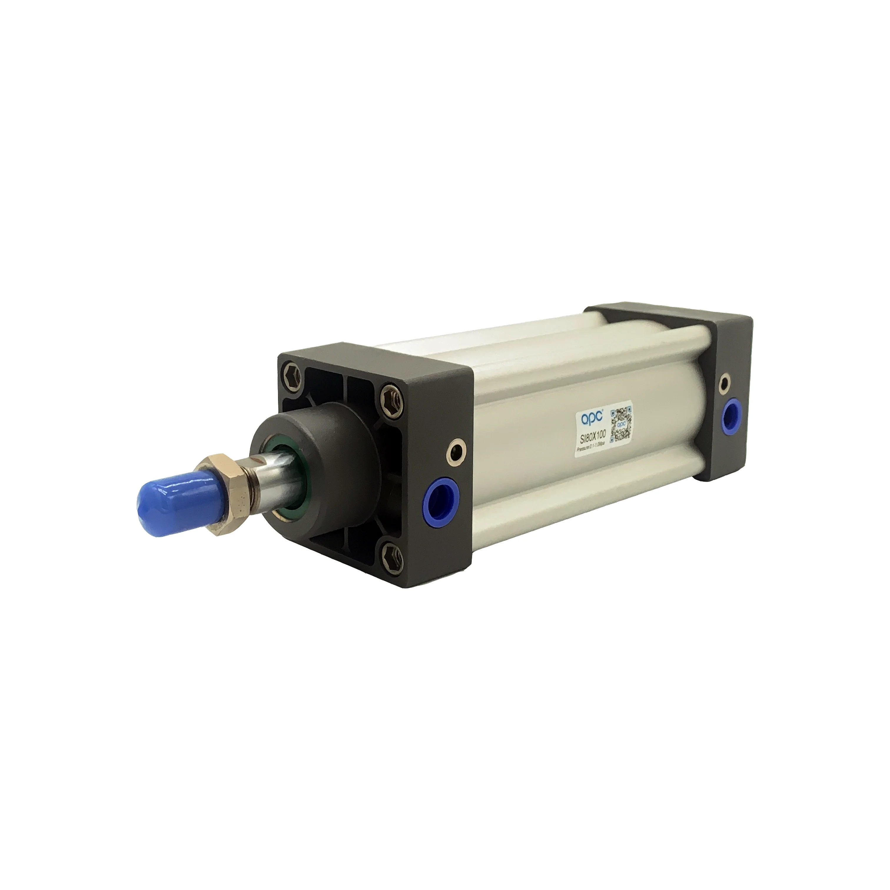 
SI Series ISO6431 Standard Pneumatic Air Cylinder Bore 63mm Stroke 1000 mm Standard Festos Pneumatic Long Stroke Cylinder 