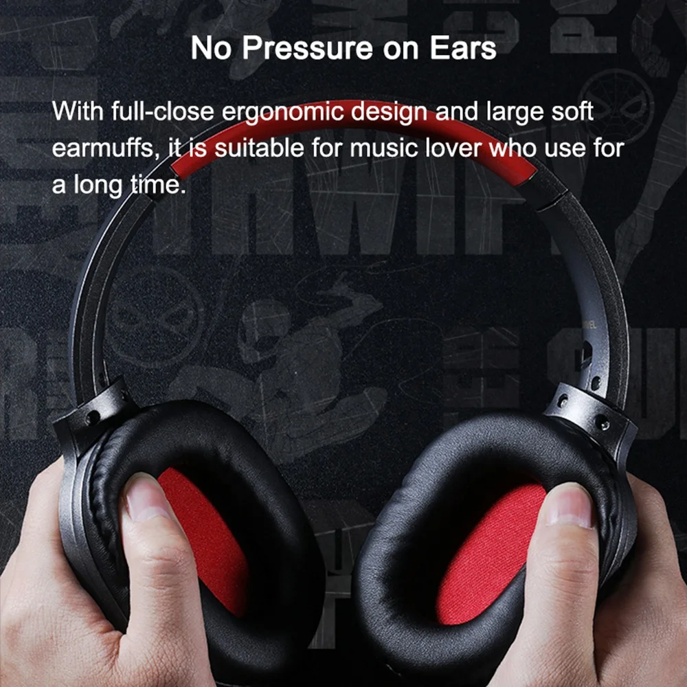 
Hot Sale Marvel Perfect Sound TWS Wireless Earbuds Headphone with Noise Cancelling as Gifts 
