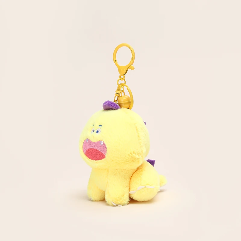 Cheap Promotional Gift Cartoon Pendant Keychain Cute Plushie Stuffed Animal Custom Funny Dinosaur Plush Doll Figure Toy