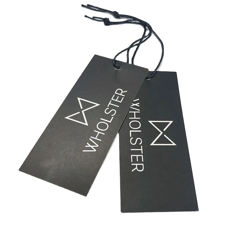 manufacturer custom kraft hang tag with safety pin for clothing own logo biodegradable watch tags hangtag