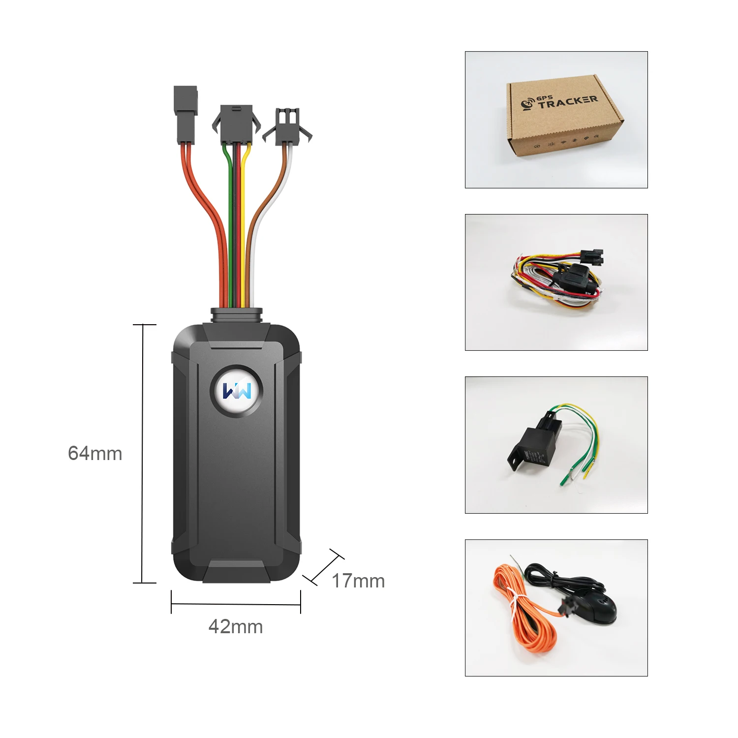  High Accuracy 3G GPS Tracker GS05 with Sos Emergency Call for Car Truck