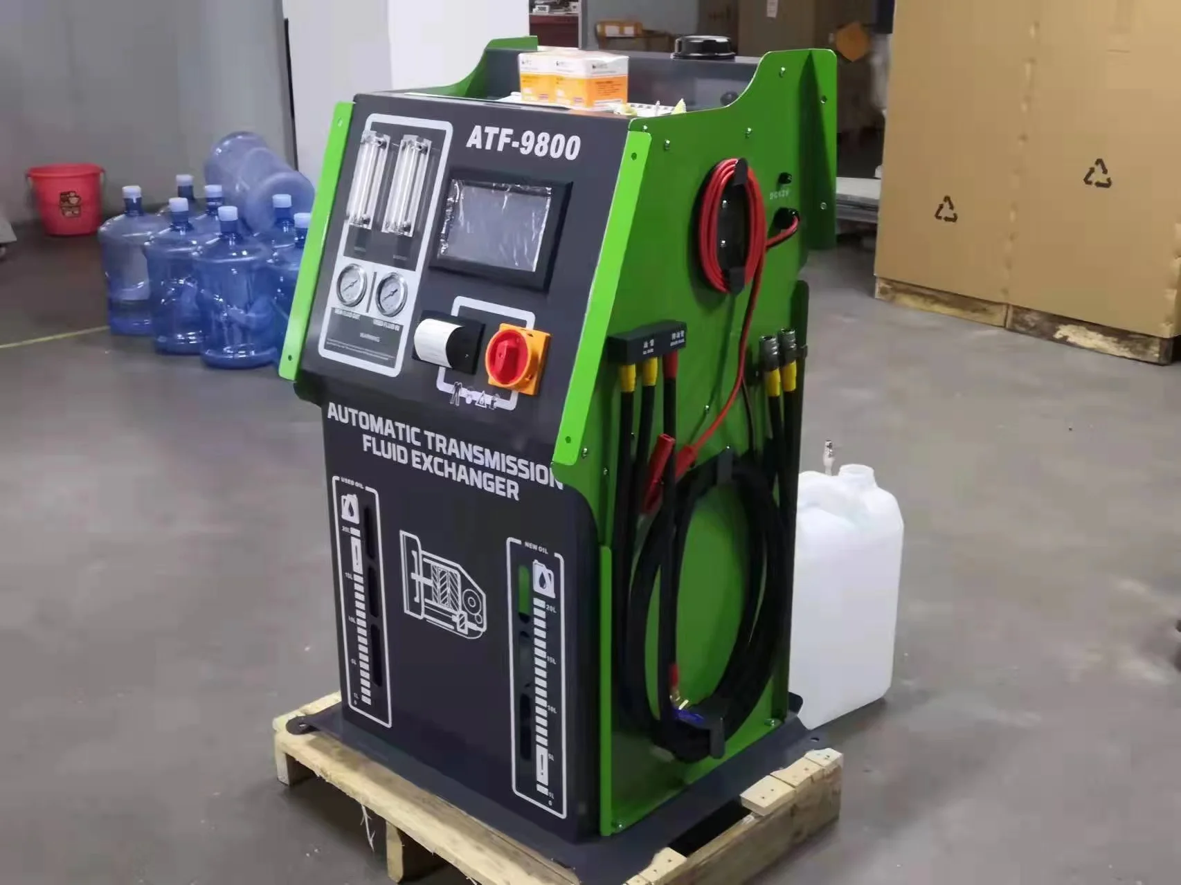 ATF-9800 Transmission Fluid Exchanger with printer ATF Changer and cleaner machine with Printer