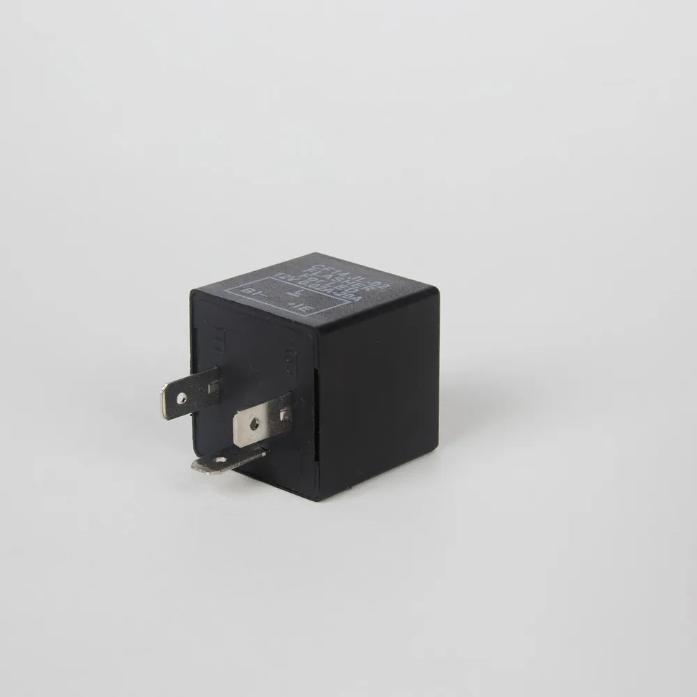 3 Pin LED Turn Signal Flasher Car Relays Motorcycle Speed Adjustable DC 12V Flasher Relay